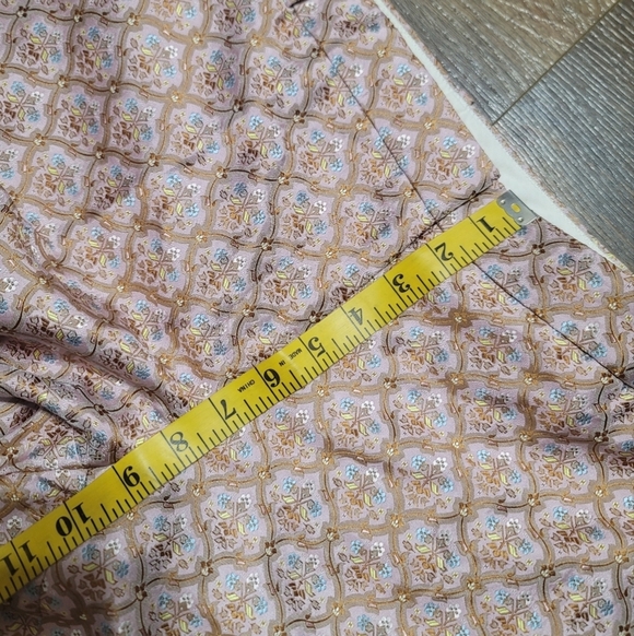 J. Crew Collection Patterned Pink Blue Silk Blend - Picture 7 of 10